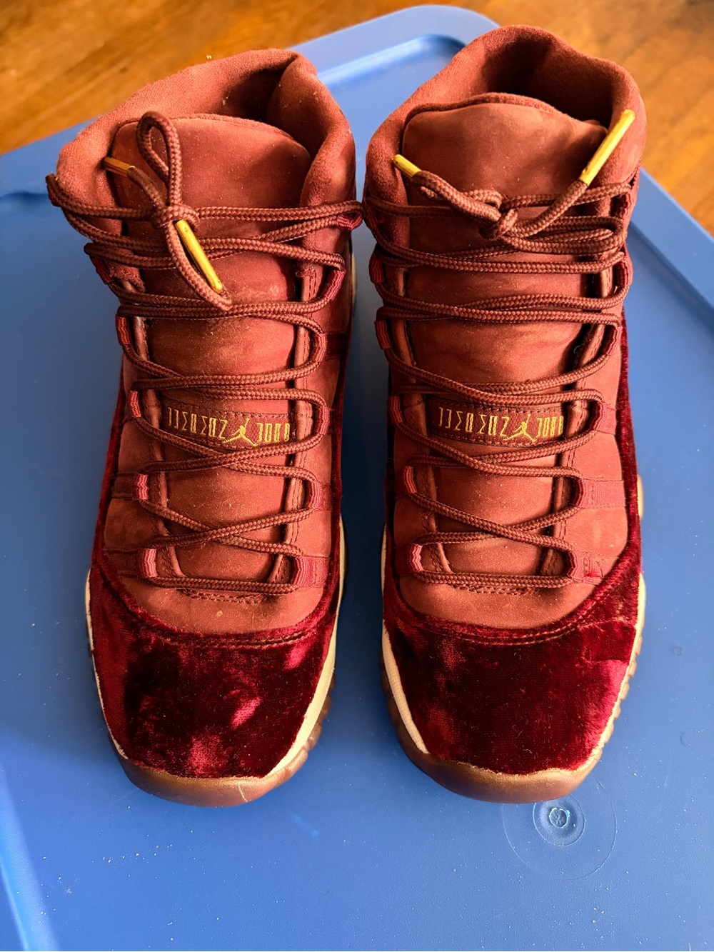 Retro Jordan Women’s “Heiress Night Maroon, size 6.5